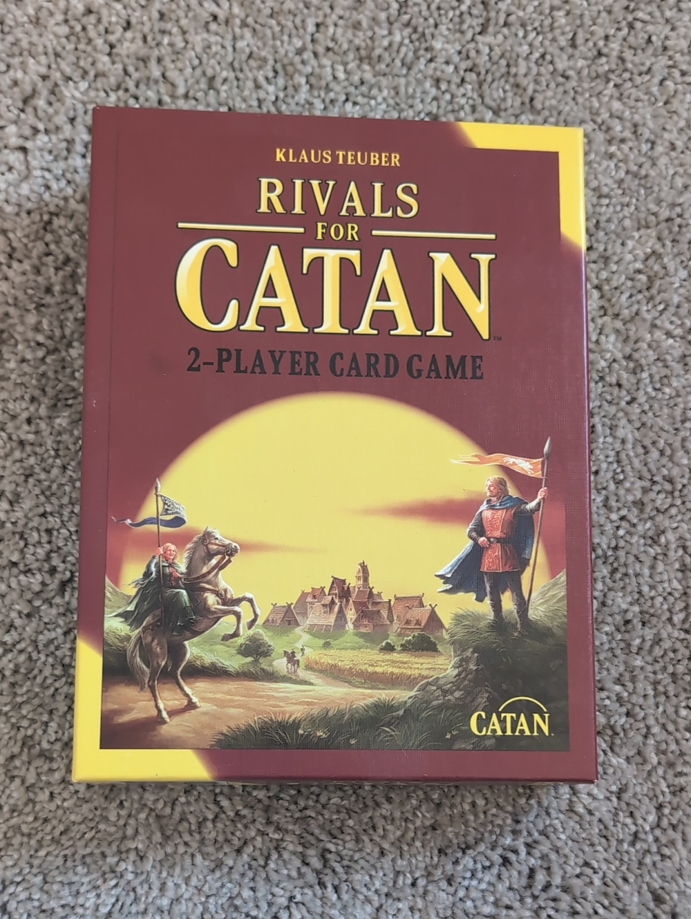 Rivals 2-Player Card Game - (Red/Yellow)